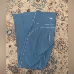 Lululemon Blue Leggings Bootcut High Rise